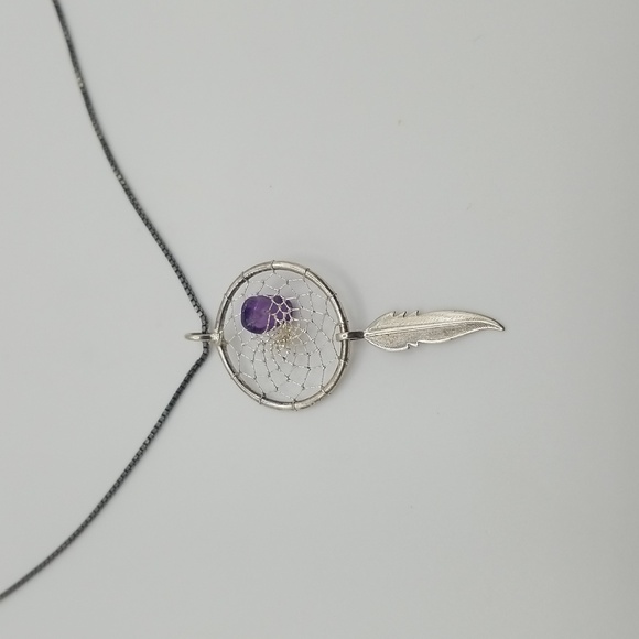 187 Sterling silver 925 Italy amethyst - Picture 4 of 4